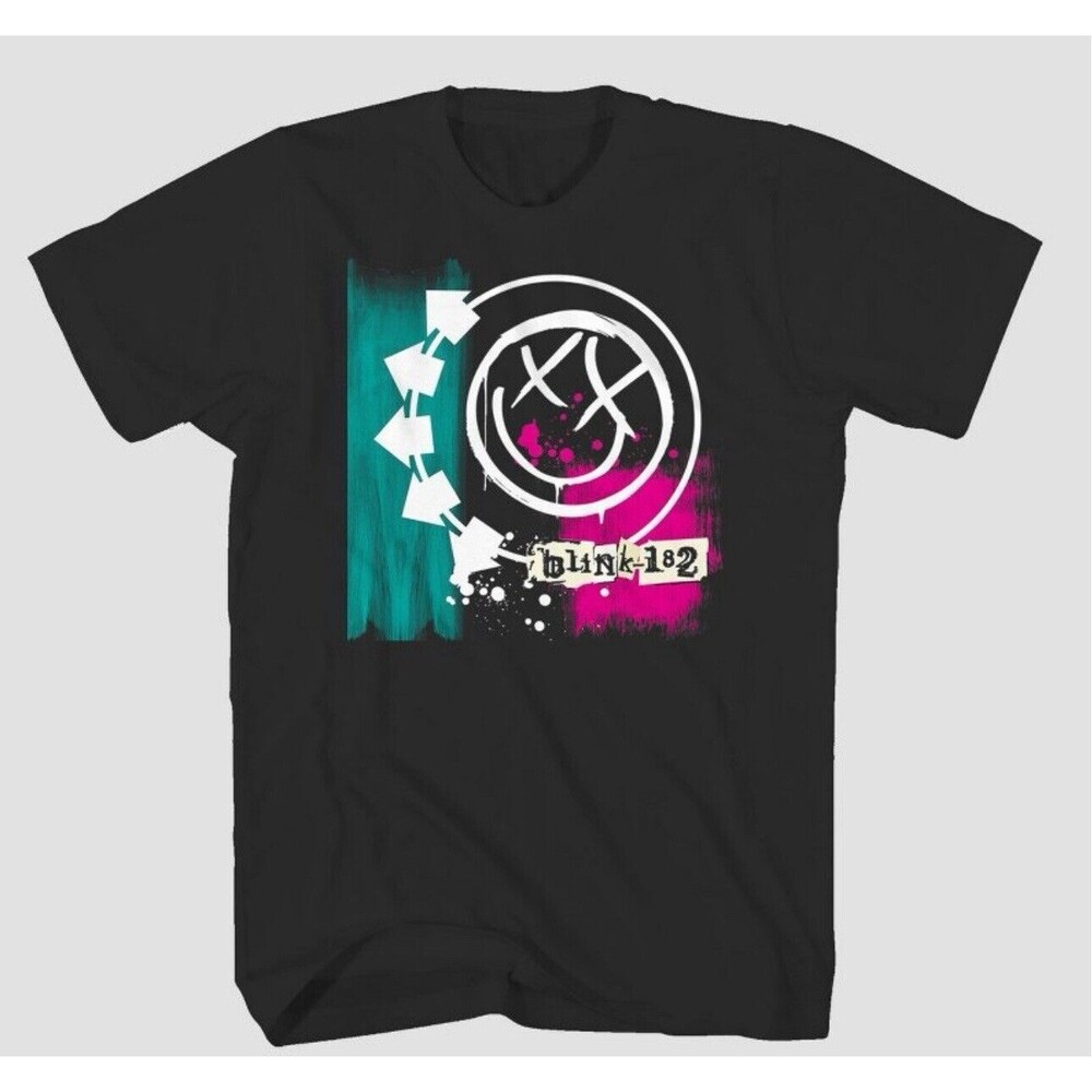 NEW! Official Rock Band Blink -182 Self-Titled Black Tee Shirt New With Tags xxl